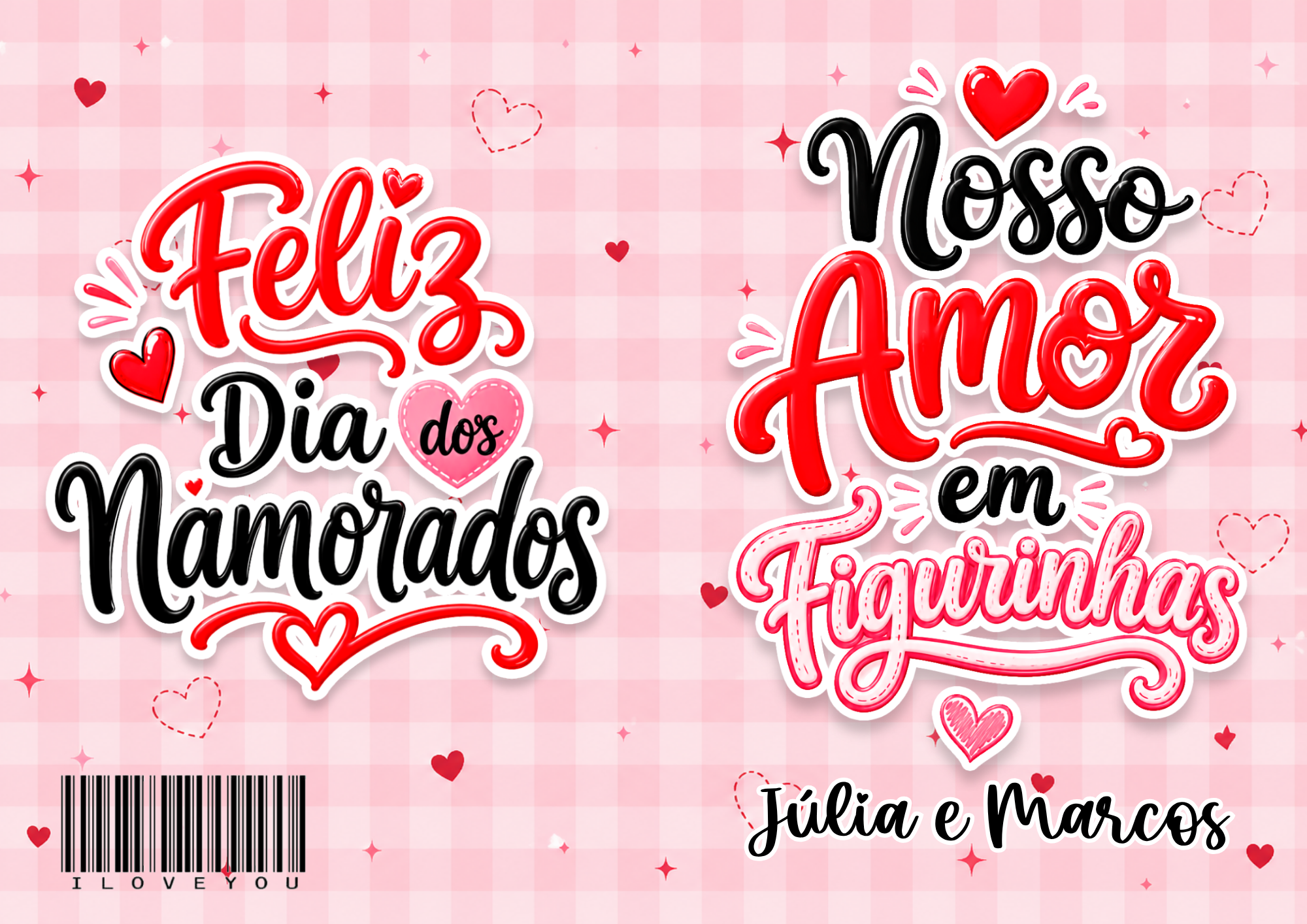 Modelo do Álbum de Figurinhas